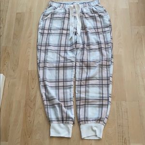 Holister plaid pajama sweatpants